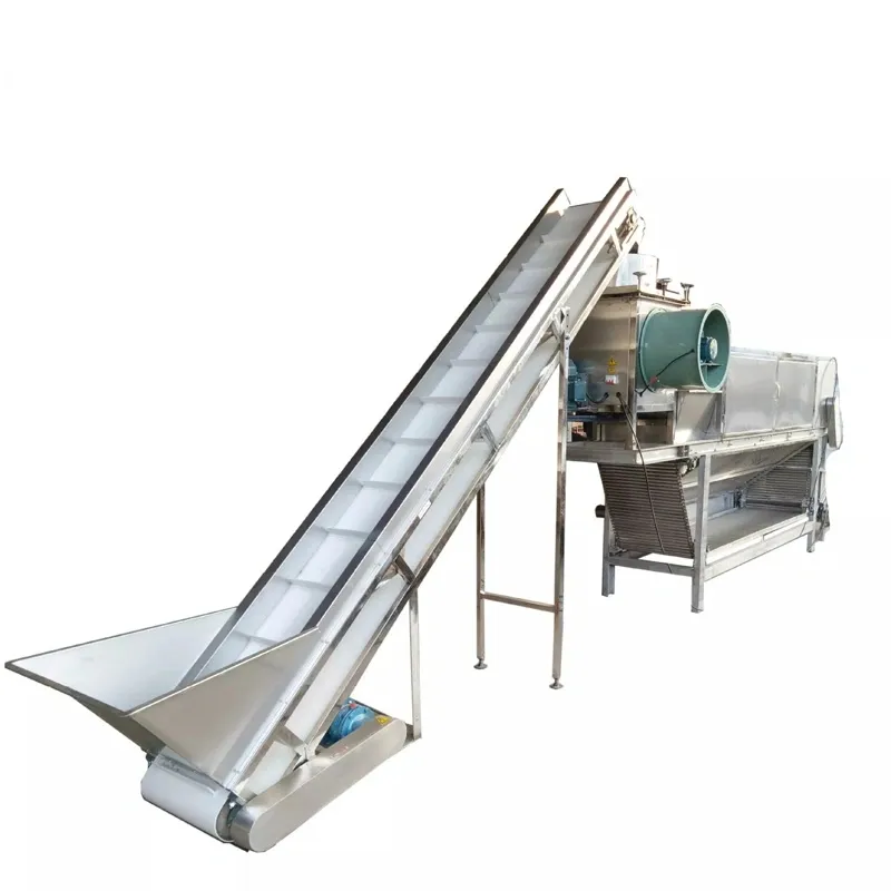 Αυτόματη μηχανή αποφλοιωτή σκόρδου