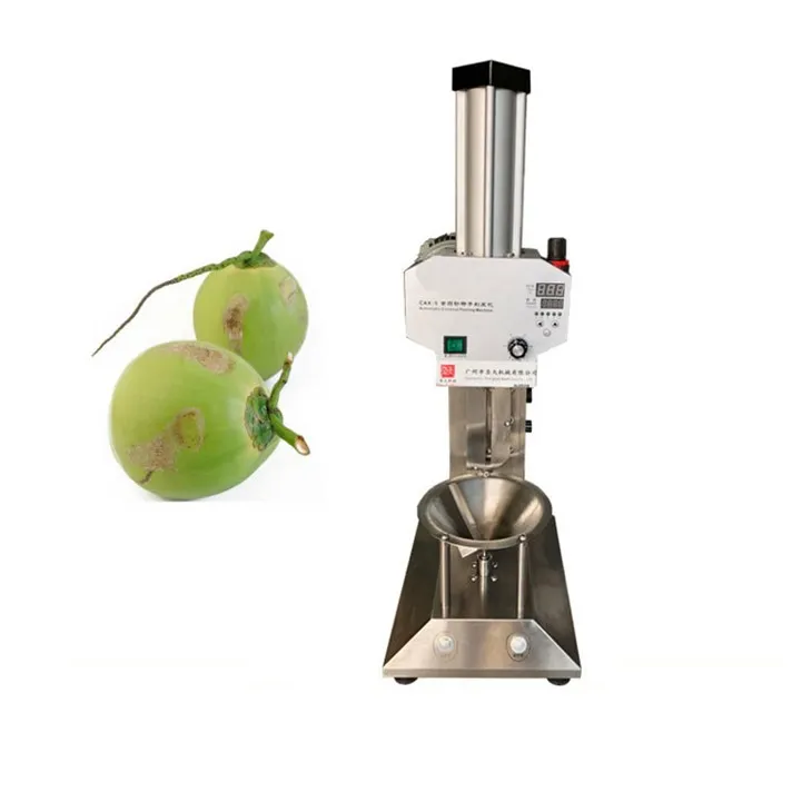 Πράσινη μηχάνημα ξεφλούδισμα καρύδας